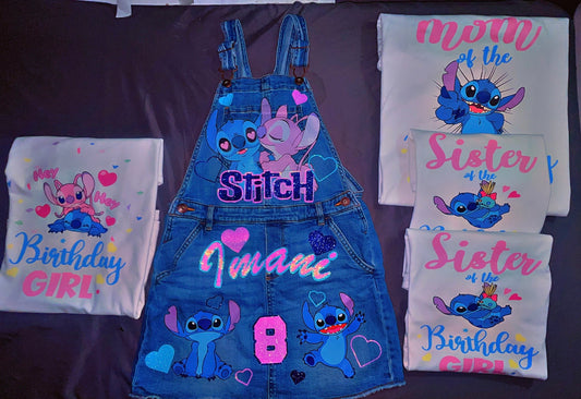 Custom Overall Jean Dress